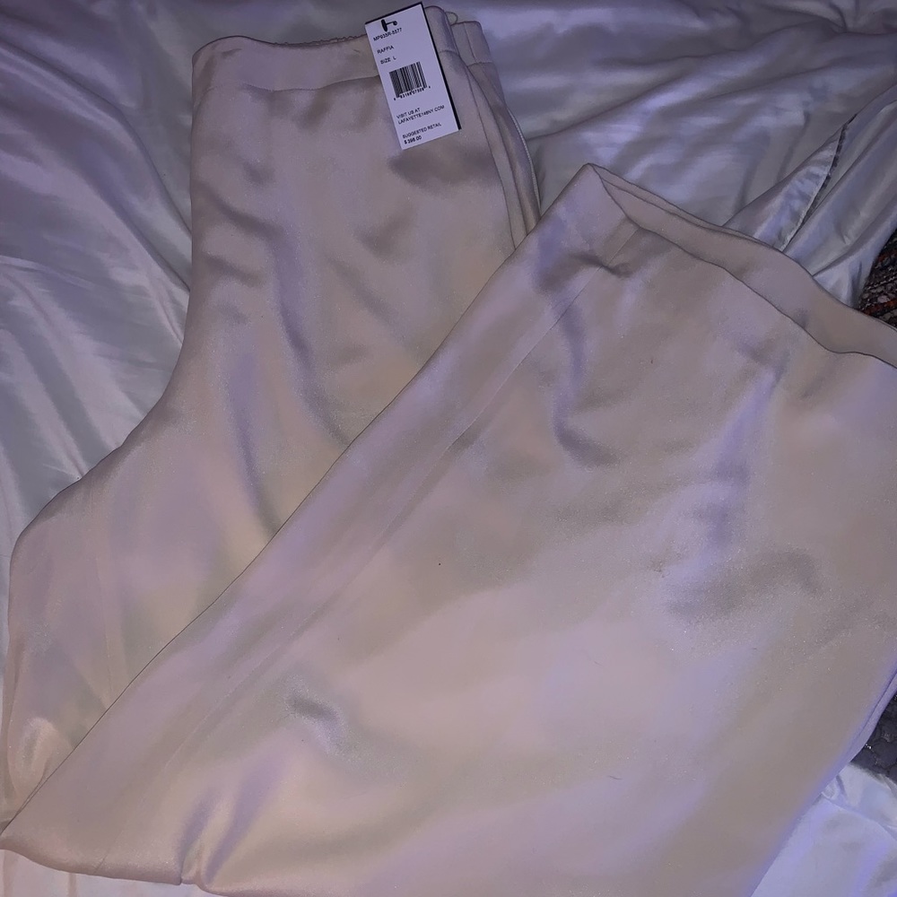 Lafayette 148 New York dress pants, new with tags, cream